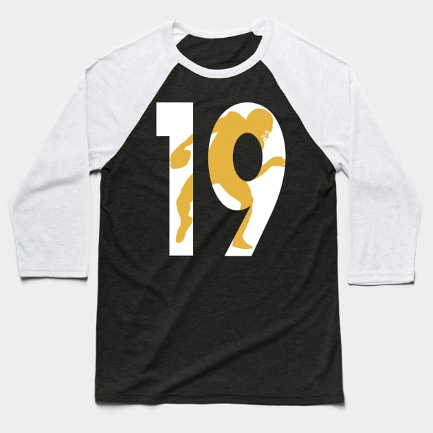 JuJu the number 19 Baseball T-Shirt by rsclvisual